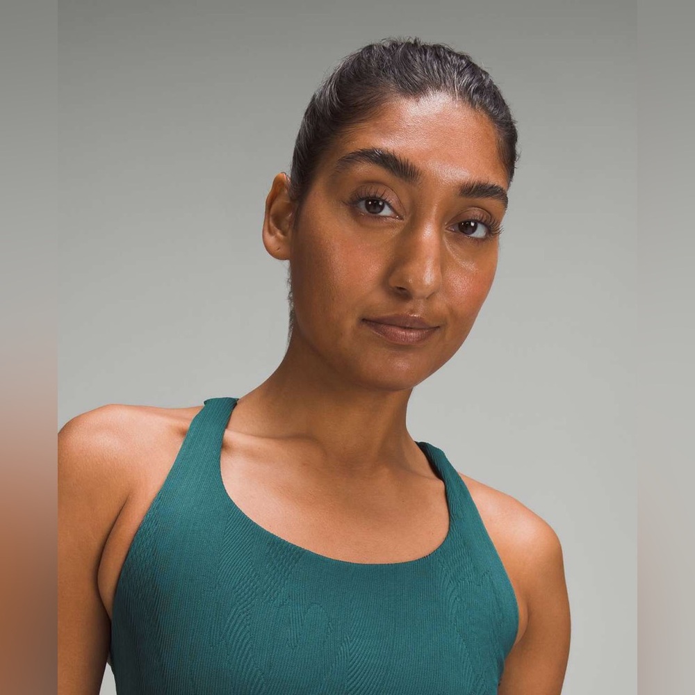 Lululemon Energy Longline Ribbed Bra *Medium Support, B–D Cups - Storm Teal - Picture 12 of 12